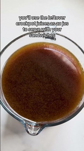 Slow Cooker French Dip!