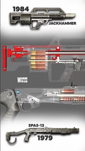 Jackhammer x SPAS-12 Full Auto vs Pump: How a SHOTGUN Works