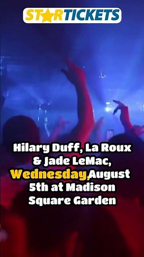Rush, J. Cole, Hilary Duff, La Roux & Jade LeMac Tickets in New York City | StarTickets.com