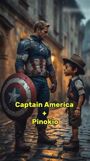 Captain America + Pinokio