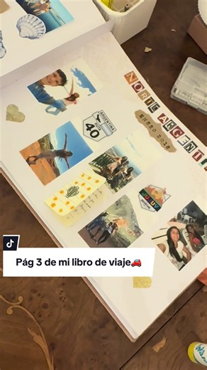 Libro de viajes #scrapbooking #journaling #travel