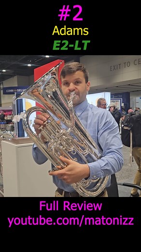 8.1K views · 134 reactions | Adams E2 Lt Review #euphonium #review #Adams | Matonizz | Facebook