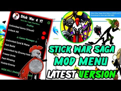 The Ultimate Upgrade: Stick War Saga Mod Menu Latest Version!