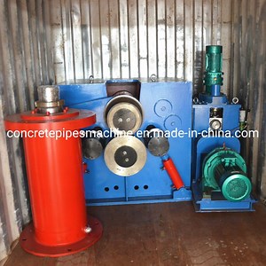 [Hot Item] Precast Pccp Jccp Concrete Draining Pipe End Joint Bell Plate Edging Machine