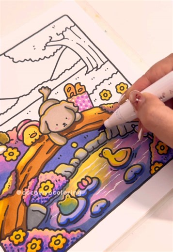 Cozy Cuties Coloring Book Adventures