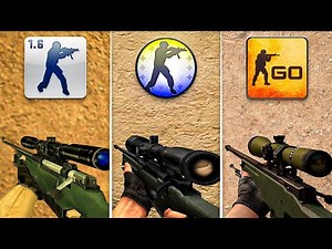 CS 1.6 vs CS: SOURCE vs CS:GO... (a evolução do CS durante os anos)