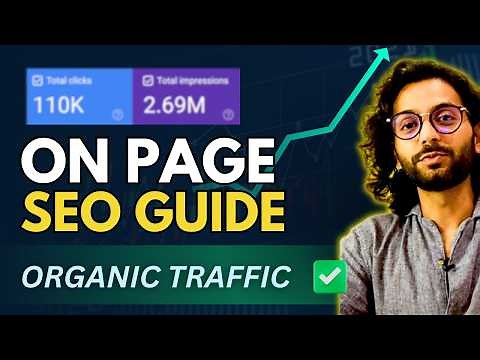 On Page SEO - How to Optimize Blog Posts for SEO 2025