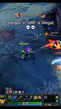 You picked Veigar in URF 😈🟣 #leagueoflegends #urf #veigar #shorts