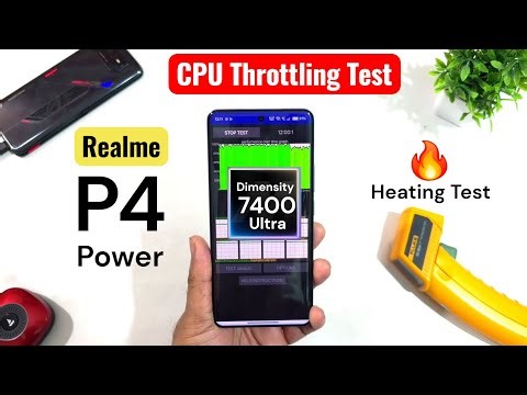 Realme P4 Power CPU Throttling Test 🔥🔥🔥 #realmep4power