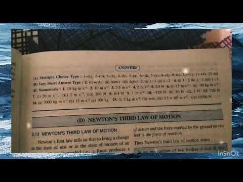 PHYSICS.....[CLASS 9].......(Ch 2) Motion in One Dimension......Objectives Answers