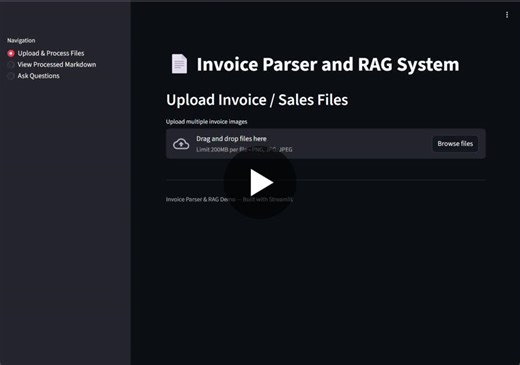 LightOnOCR-2-1B Invoice Parser RAG Demo | Sathish Kumar posted on the topic | LinkedIn