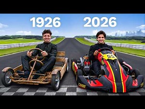 F1 Drivers Race Oldest To Newest Karts