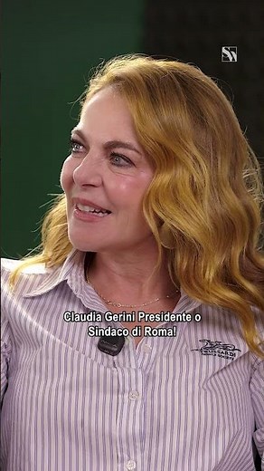 Claudia Gerini, Mayor of Rome? – Let's go to the movies | Love is better than anything