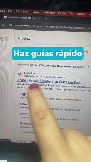 Crea guías y manuales de usuario en minutos