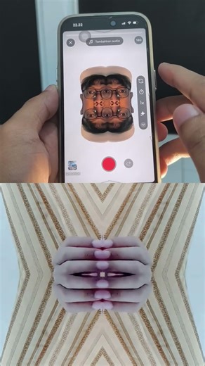 4-SIDED SYMMETRY EFFECT #tutorial #tryit #trending