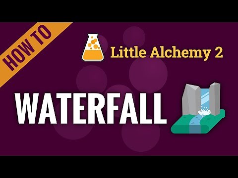 How to make WATERFALL in Little Alchemy 2