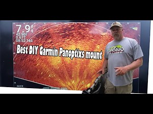 Best DIY Garmin Livescope Panoptixs or any forward facing sonar mount using YakAttack parts