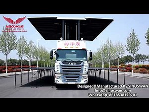 SINOSWAN SS90: Exceptional Outdoor Mobile Stage Vehicle