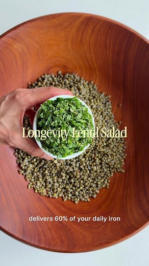Iron-Packed Lentil Salad — High-Protein, High-Fiber Recipe