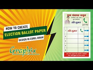 #6 ELECTION BALLOT PAPER DESIGN, BALLOT PAPER DESIGN