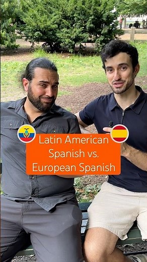 Latin America Spanish vs. European Spanish