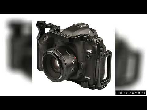 VLOGMAGIC Form-Fitting Full Camera Cage for Canon EOS 5D Mark IV 5D Mark II Mark III 5Ds 6D2