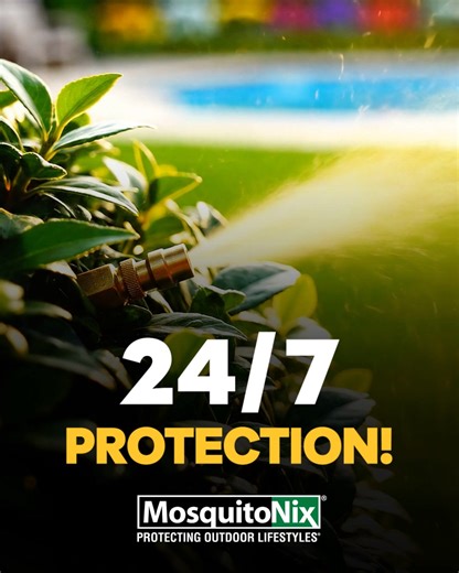 The MosquitoNix® custom automatic misting system automatically releases a fine mist 3x a day for ~30 seconds to eliminate mosquitoes, flies, gnats, and more. It’s fully customized to your home — with nozzles placed to protect the areas you use most. Ready for worry-free protection? Call or text (423) 640-8506 or visit https://www.mosquitonixoffers.com/MQX00128-1.html to connect with MosquitoNix® Chattanooga, Pigeon Forge, Knoxville and Asheville. | MosquitoNix Chattanooga