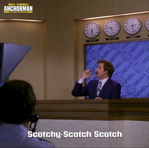 19K views · 349 reactions | You bring the scotchy-scotch, we’ll bring the laughy-laughs. 弄 Watch Anchorman this #NationalScotchDay: paramnt.us/WatchAnchorman | Anchorman | Facebook