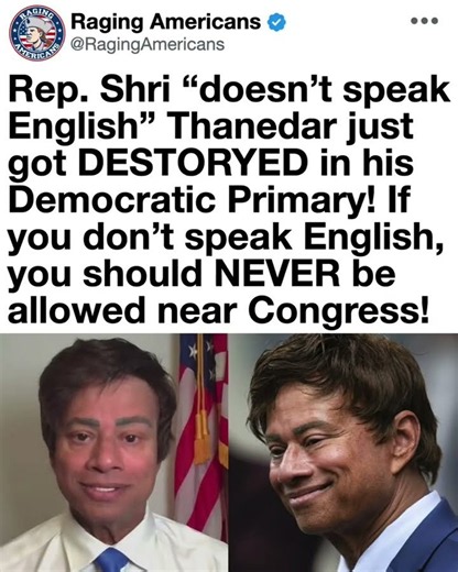 Representative Shri Thanedar Defeated in Democratic Primary as Critics Highlight English...