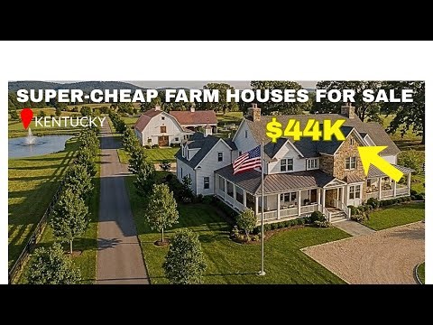 5 SUPER CHEAP Farmhouses in KENTUCKY You Can Buy Right Now!