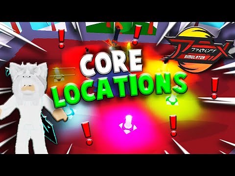 HOW TO GET ALL CORES in Anime Fighting Simulator