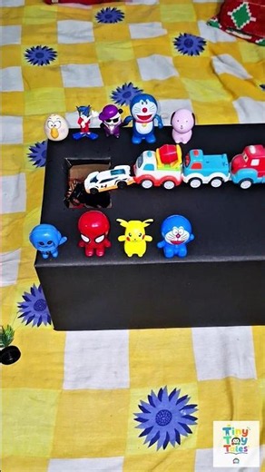 Toy Car Race & Surprise Crash! 💥