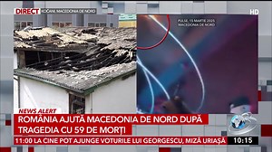 România ajută Macedonia de Nord, după tragedia din clubul de noapte, prin transportarea pacienţilor către spitale din străinătate. | Ştiri Antena 3 CNN