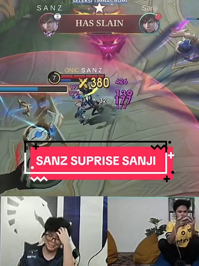SANZ SUPRISE SANJI: Epic Showdown in Onic Esports