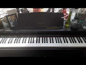 Technics PCM Digital Piano PX 101 Upright piano demo