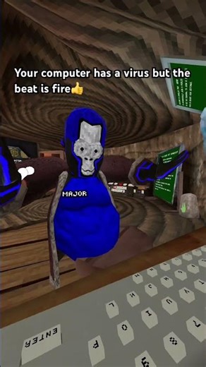 #gorillatag computer lagging but the beat is fire 🔥