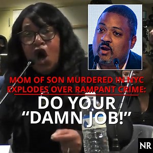 815K views · 55K reactions | "This is why I left the plantation of the Democrat Party!" The mother of a son murdered in NYC took no prisoners when slamming DA Alvin Bragg and Democrats over rampant crime in New York City and was offended when Democrats kept saying the hearing was really about Trump. #NRO #NR #AlvinBragg #hearing #crime #justice #brame #Democrats #Republicans #politics #NYC #murder #guns | National Review | Facebook