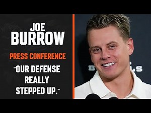 Joe Burrow Press Conference | Week 7 Win in Cleveland