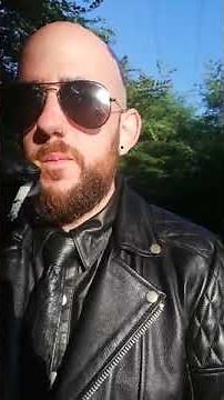 SMOKER MAN IN LEATHER 2