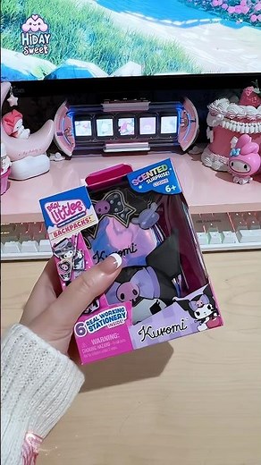 Real Littles x Kuromi? The Backpack I Can’t Stop Opening ✨ #collectiblevibes