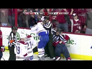 Scott Gomez vs Tom Poti Apr 17, 2010