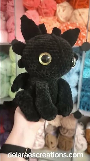 let's crochet Toothless from How to Train Your Dragon #howtotrainyourdragon #toothless #dragon