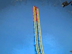 First Test Ride of the new SUPERMAN: ESCAPE FROM KRYPTON