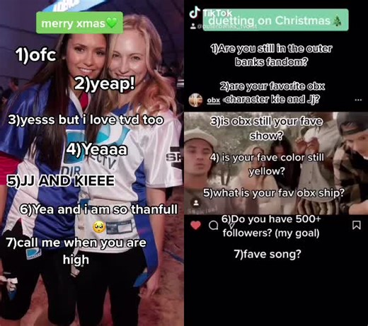 #ντουέτο με @outerbanks.poguee merry Christmas 🎄🎁