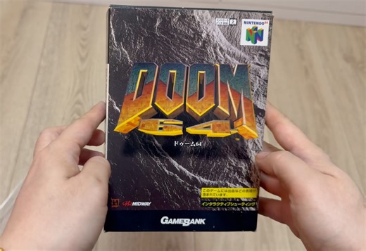 N64 DOOM64 实际机卡带试玩演示