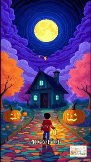 Boy vs Pumpkin Ghost in Abandoned House! 🎃👻