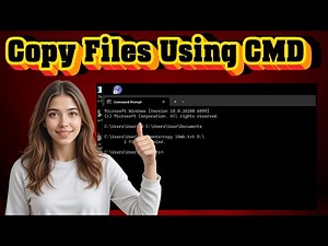 How To Copy Files To Drive Using CMD | Step-by-Step Guide (2025)