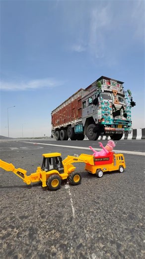 Remote Control Jcb And Dumper Truck UnboxingAnd Testing Short Video ||