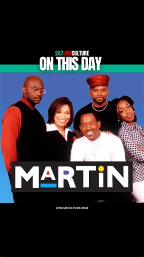 May 1, 1997, The last Episode of ‘Martin’ premieres! #Martin #TV #tvshow #tvseries #sitcom #247lc #247liveculture #classic #acting #actor #throwback #humor #comedy #MartinLawrence #OnThisDay | 247 Live Culture