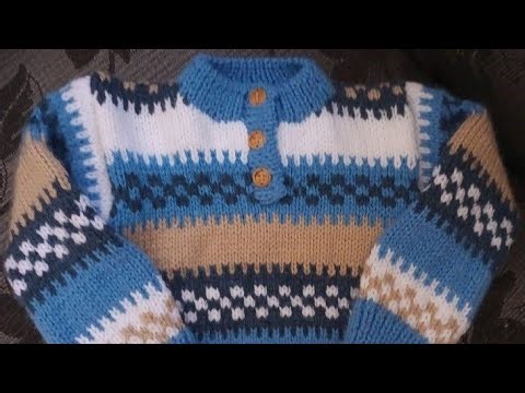 Top Trending Hand Knitting Woolen Kids Sweater Design